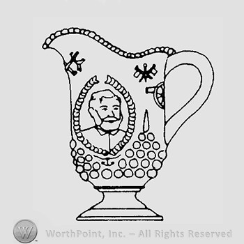 Warman's Pattern Glass Spanish American.