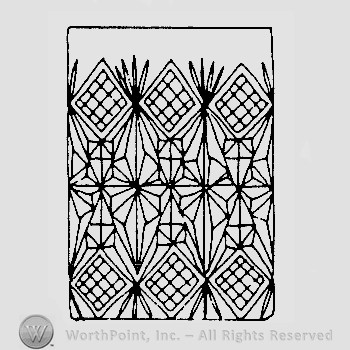 Warman's Pattern Glass Teutonic.