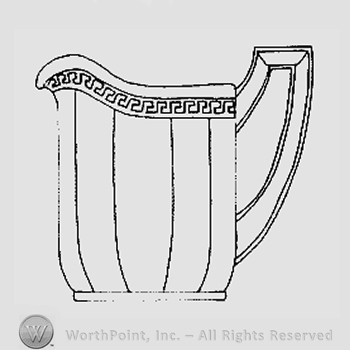 Warman's Pattern Glass US Sheraton.