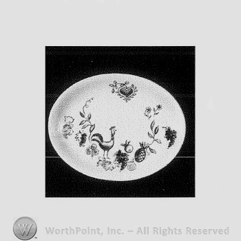 Festive Dawn Platter pattern.