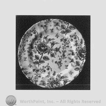 Rose Chintz - Blue pattern.