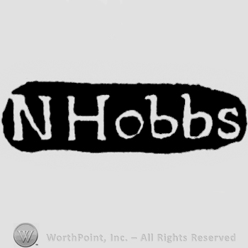 The name N. Hobbs written with lowercase letters