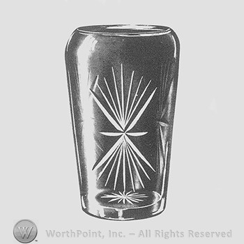 Imperial Glass Pattern: Hand Cutting, Design No.102