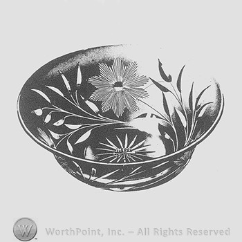 Imperial Glass Pattern: Hand Cutting, Design No.112