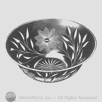 Imperial Glass Pattern: Hand Cutting, Design No.112