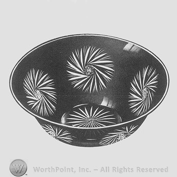 Imperial Glass Pattern: Hand Cutting, Design No.113