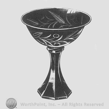 Imperial Glass Pattern: Hand Engraving, Design No.301