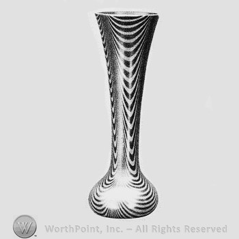 Imperial Glass Pattern: Blown Lustre Glass Vases