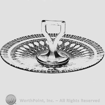 Imperial Glass Pattern: Hand Cuttings on Satin Iridescent Colors