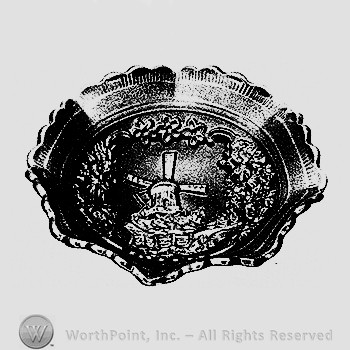 Imperial Glass Pattern: Three Bright Iridescent Colors
