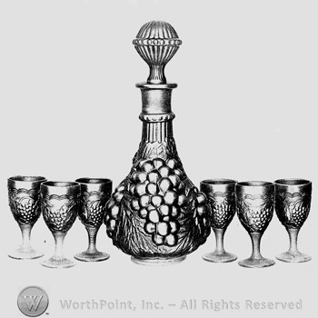 Imperial Glass Pattern:Iridescent Colors