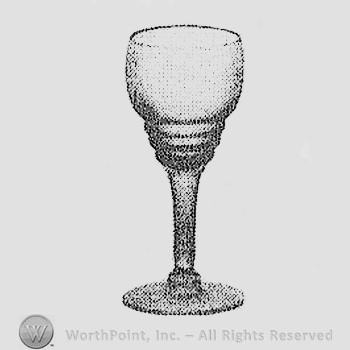 Imperial Glass Pattern:Hand Made Glassware