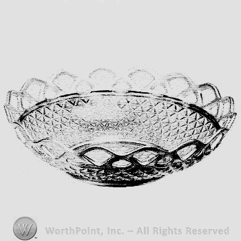 Imperial Glass Pattern: Laced Edge