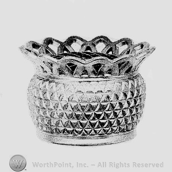 Imperial Glass Pattern: Laced Edge