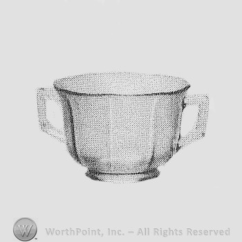 Imperial Glass Pattern: Octagon Luncheon Set