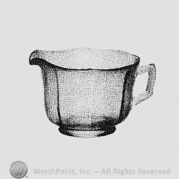 Imperial Glass Pattern: Octagon Luncheon Set