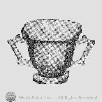 Imperial Glass Pattern: Square Luncheon Set