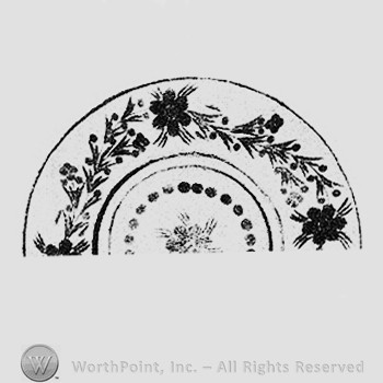 Imperial Glass Pattern: Flora. Fine Rock Crystal Cuttings by Crown
