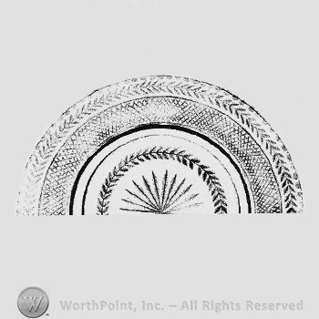Imperial Glass Pattern: Canadian Wreath. Fine Rock Crystal Cuttings by Crown