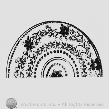 Imperial Glass Pattern: Flora. Fine Rock Crystal Cuttings by Crown