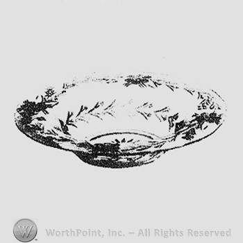 Imperial Glass Pattern: Flora. Fine Rock Crystal Cuttings by Crown
