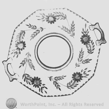 Imperial Glass Pattern: No.256 Laurel
