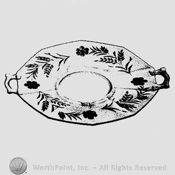 Imperial Glass Pattern: No.280 Danube All Gray Hand Cut