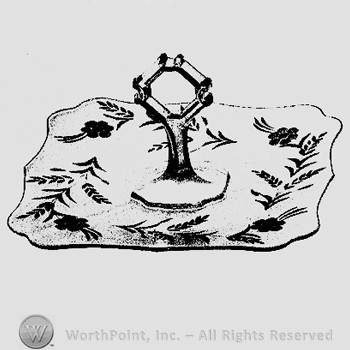 Imperial Glass Pattern: No.280 Danube All Gray Hand Cut