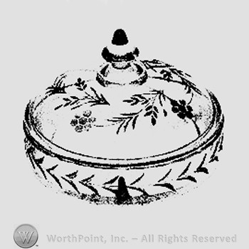 Imperial Glass Pattern: No.280 Danube All Gray Hand Cut