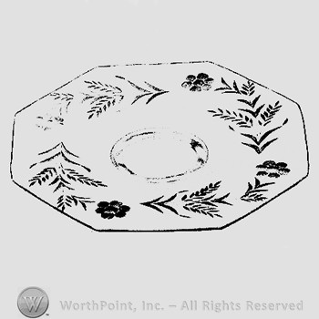 Imperial Glass Pattern: No.280 Danube All Gray Hand Cut