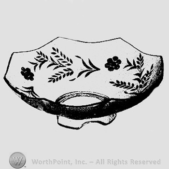 Imperial Glass Pattern: No.280 Danube All Gray Hand Cut