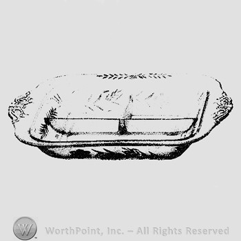 Imperial Glass Pattern: No.280 Danube All Gray Hand Cut