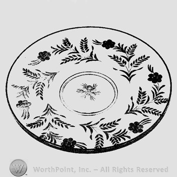 Imperial Glass Pattern: No.280 Danube All Gray Hand Cut