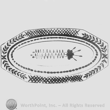 Imperial Glass Pattern: No.451 Monticello Ringing Rock Crystal