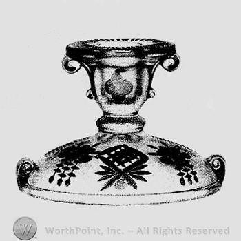 Imperial Glass Pattern: No.451 Monticello Ringing Rock Crystal
