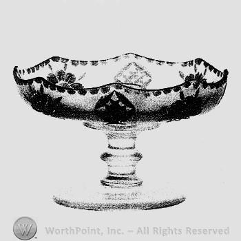 Imperial Glass Pattern: No.451 Monticello Ringing Rock Crystal