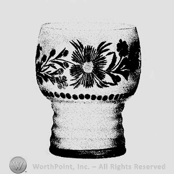 Imperial Glass Pattern: Rock Crystal Ice Tea or Bevrage Set. Georgian Shape