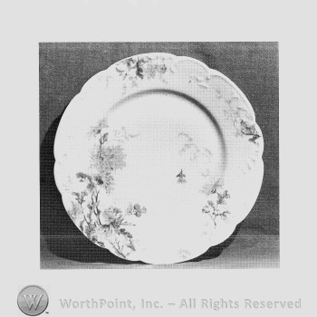 Chrysanthemum plate pattern.