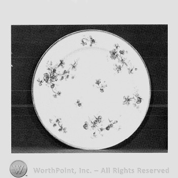 Telluride dinner plate pattern.
