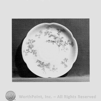Hanover saucer pattern.