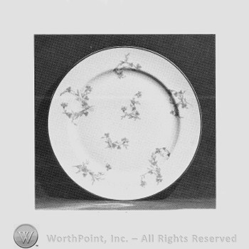 Maid Marian plate pattern.