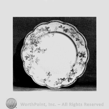 Bartlett plate pattern.
