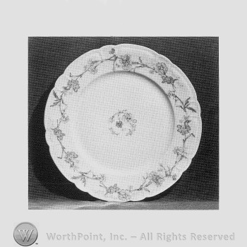 Celeste plate pattern.