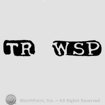 The letters TR written in uppercase; the letters WSP written in uppercase