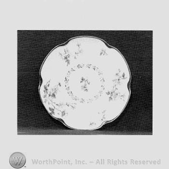 Bermuda saucer pattern.
