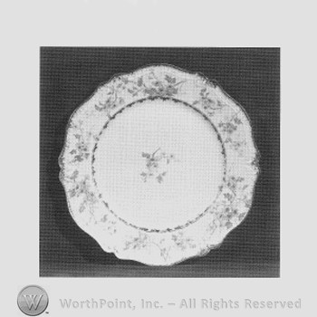 Directoire plate pattern.