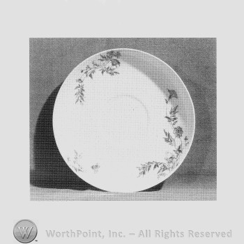 Late Blooms saucer pattern.