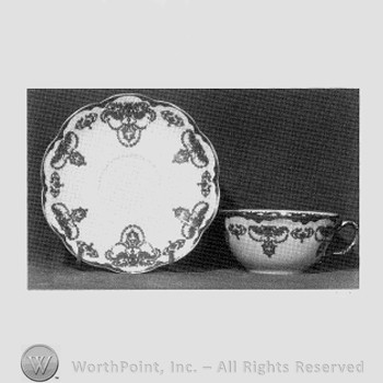 Allegro teacup and saucer pattern.