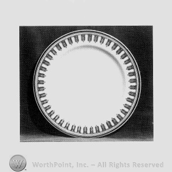 Bucharest plate pattern.