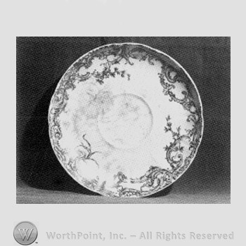 Persian saucer pattern.